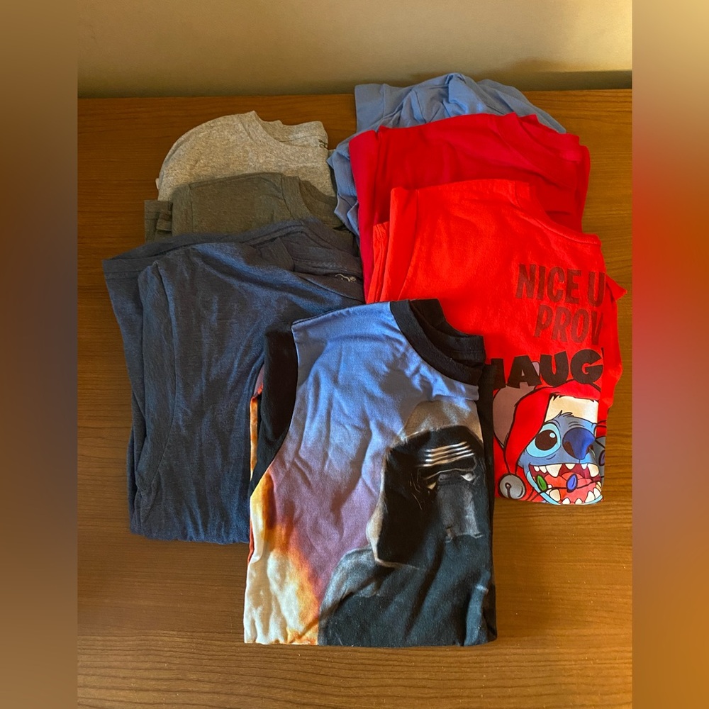 Lot of 9 Disney Girls 14/16 XL Shirts